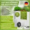 TTL GARDEN Hochbeet INSPIRE L 200x100x80cm Silber – Metall Produktbild-Vorschau 7