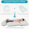 Topchances Coussin de grossesse Coussin d'allaitement 100% Voir les images du produit 6