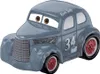 A toy car, specifically a mini racer, is shown from a slight diagonal angle against a white background. Podgląd zdjęcia produktu