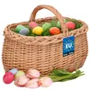 KOTARBAU® Proutěný košík s rukojetí na nákupy v přírodní Náhled obrázku produktu 1