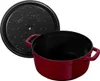 Staub Cocotte, 28 Cm Bordeaux Rund Gusseisen Bordeaux Produktbild-Vorschau 5
