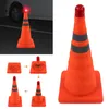 4 cônes de signalisation pliables, orange, réfléchissants, Voir les images du produit 9
