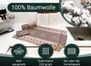 5er Set Geschirrtücher, 50x70 cm, 100% Baumwolle, Kaffee Produktbild-Vorschau 4