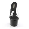 ASPIRE-601 Damen Slipper von Pleaser, Transparent Schwarz , Produktbild-Vorschau 2
