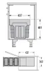 Poubelle Hailo cuisine encastrable sous meuble 40 cm 3x8 L Voir les images du produit 2