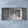 Wanduhr aus Glas – 60x30 cm - Glasbild - Glasuhr - Produktbild-Vorschau 2