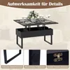 COSTWAY Couchtisch Höhenverstellbar, 3 in 1 Wohnzimmertisch Produktbild-Vorschau 8
