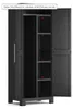Armoire Haute 65 X 45 X H182 Cm Noir - Detroit - Keter Voir les images du produit 3