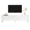 Merax TV Lowboard mit asymmetrisches Bogenrelief, TV Produktbild-Vorschau 11
