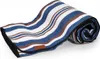 A rolled-up striped blanket. Anteprima dell’immagine prodotto