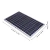 Zestaw kontrolera paneli słonecznych, 100 W, aluminiowa Podgląd zdjęcia produktu 7