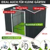 BRAST Gerätehaus Geräteschuppen Metall | 235x131x192 | Produktbild-Vorschau 5