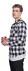 Urban Classics - CHECKED FLANELL chemise noir / blanc - XL Voir les images du produit 8