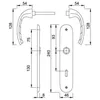 Sada dlhých zadných dosiek Tôkyô 1710/273P Alu.F1 PZ 72mm Náhľad obrázku produktu 4