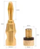 8x Bananenstecker vergoldet High End Bananas UC-Express 24K Produktbild-Vorschau 3