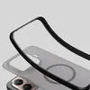 A close-up view of a phone case, showing its layered construction and magnetic ring. Produktbild-Vorschau