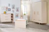 Armadio per bambini Jil - 3 ante con 2 cassetti - Cerniere Anteprima dell’immagine prodotto 4