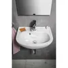 Isvea Keramik Waschbecken 45x35cm, Weiß Produktbild-Vorschau 3