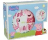 Zestaw śniadaniowy Świnka Peppa 3 szt. Podgląd zdjęcia produktu 1