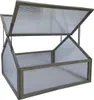 Frühbeet aus Holz und Polycarbonat Ideales Mini-Gewächshaus Produktbild-Vorschau 3