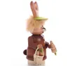 Miniwichtel Häsin mit Karotte (16,5cm) Räuchermann von Produktbild-Vorschau 7