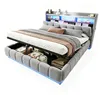 Letto matrimoniale contenitore 180x200 cm imbottito con Anteprima dell’immagine prodotto 6