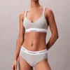 Calvin Klein Lift Bralette Icon Bawełna Modal Szary Podgląd zdjęcia produktu 3