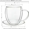 Thermotasse bauchig mit Untersetzer 250ml; 4er Set Produktbild-Vorschau 2