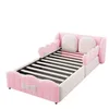 Letto per bambini Flieks, 90x200 cm, con 2 cuscini Anteprima dell’immagine prodotto 6
