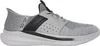 A side view of a grey Skechers shoe. Anteprima dell’immagine prodotto
