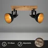 Lampada da soffitto Faretto orientabile E14 25 W nero Anteprima dell’immagine prodotto 2