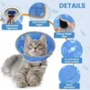 Collier de protection pour chat Bleu Hydrofuge Doux Collier Voir les images du produit 2