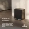 Klarstein 40 l (2x20 l) kuchynský odpadkový kôš s triedením Náhľad obrázku produktu 6