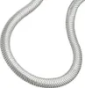 Armband 4mm Schlangenkette flach glänzend Silber 925 19cm Produktbild-Vorschau 1