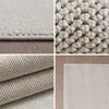 Carpetsale24 Teppich Wohnzimmer Uni Meliert Cut-Loop Design Produktbild-Vorschau 3