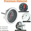 Grillthermometer Edelstahl, analog, 100–700℉, für 5,2 mm Produktbild-Vorschau 5