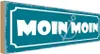 vianmo Holzschild 10x27 cm Moin Dekoration Produktbild-Vorschau 1