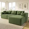 Cord Modulsofa mit Tiefsitz, frei kombinierbares Ecksofa Produktbild-Vorschau 15