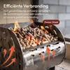 CASABEL Pellet- & Houtkorrelbrander, 20cm, 3kg, Dik Ruw Productafbeelding-voorbeeld 6
