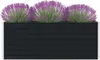 vidaXL Podwyższone łóżko 160 x 80 x 45 cm Stal ocynkowana Podgląd zdjęcia produktu 1