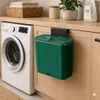 Poubelle de 7 litres à fixer sur une porte d'armoire, Voir les images du produit 3