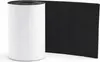 A roll of black felt with a white backing is shown, with a piece of the felt unrolled and lying flat. Produktbild-Vorschau