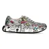LAURA VITA Sneaker Burton 11 argento colorato mix Anteprima dell’immagine prodotto 4