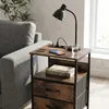 Stolik pomocniczy Relaxdays z gniazdkami, portem USB, 2 Podgląd zdjęcia produktu 5