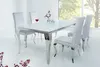 Barock Design Esstisch MODERN BAROCK 180cm weiß Edelstahl Produktbild-Vorschau 4