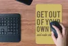 MuchoWow® Mauspad Mousepad Jahrgang - Text - Gelb 18x27 cm Produktbild-Vorschau 4