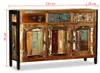 vidaXL Príborník Altholz Massiv 120x35x76 cm Náhľad obrázku produktu 6