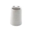 Zeller Set d'accessoires de salle de bain, 4 pcs., blanc, Voir les images du produit 8