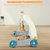 2 in 1 Lauflernhilfe Lauflernwagen Spielmatte mit Produktbild-Vorschau 9