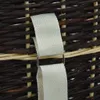 vidaXL Holzkorb mit Trageriemen 50 x 44 x 58 cm Natur Weide Produktbild-Vorschau 9
